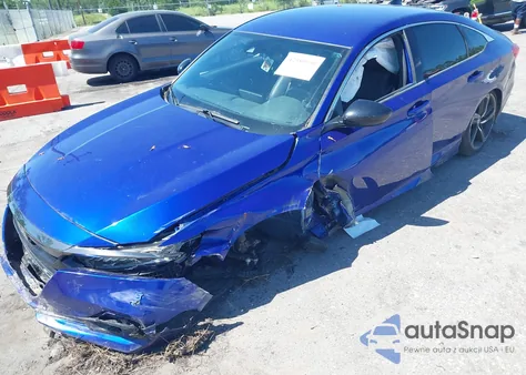 2021 Honda Accord Sport from USA, damaged, VIN 1HGCV1F30MA087728